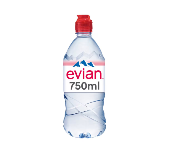 mineral water served in plastic small bottle